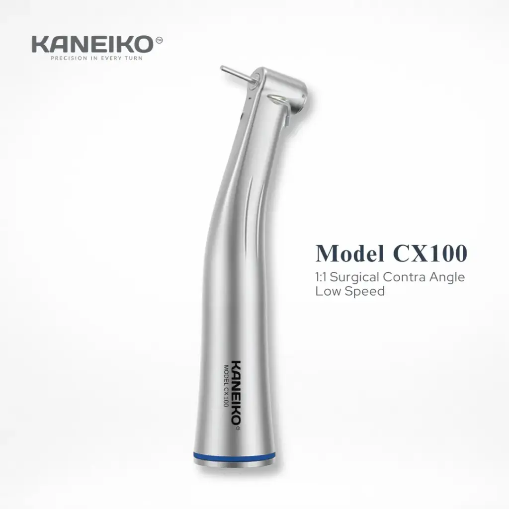 KANEIKO 1:1 LOW SPEED CONTRA ANGLE HANDPIECE WITHOUT LIGHT (EXTERNAL WATER PIPELINE)