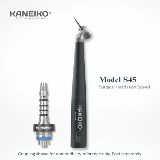 [MODEL S45] KANEIKO 45°  REVERSE AIR TITANIUM HANDPIECE S DESIGN 